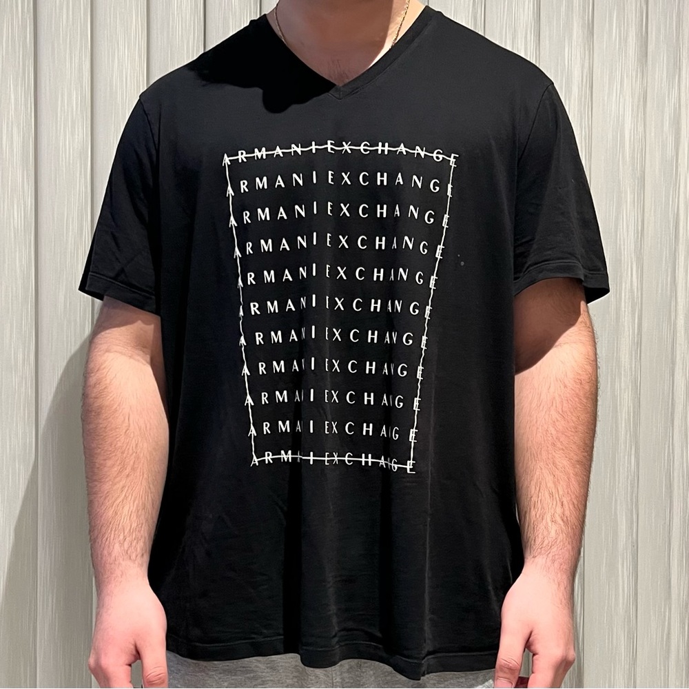 Armani exchange black T-shirt
